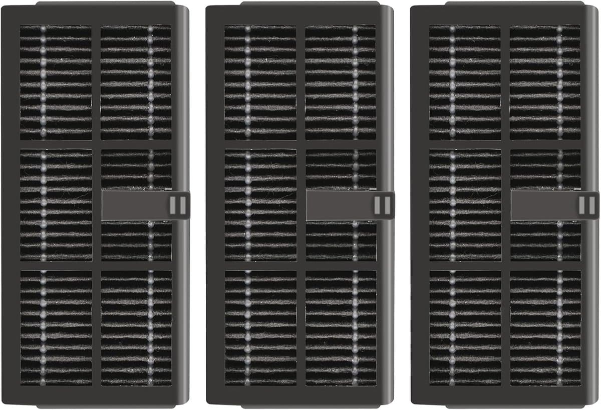3 stuks HEPA-filteraccessoires-voor Dreame L10s Ultra Gen 2 / X40 Ultra / X40 Master / L40 Ultra / L10s Pro Ultra / X30 Ultra / L10s Ultra Gen 3 stofzuiger-actieve koolstoffilter-reserveonderdelen — afbeelding 1