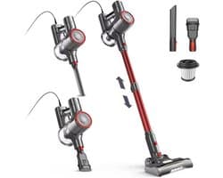 Steelstofzuiger - Handstofzuiger - Huis Schoonmaken - 6-in-1 Accessoires - 600W Vermogen - Blauw