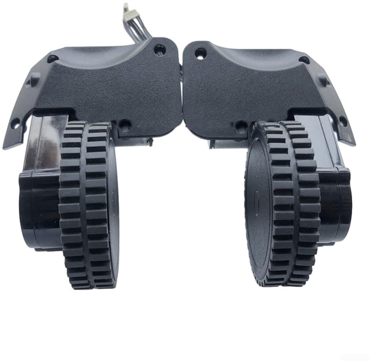 Dailygoods- Wielmotor Duurzaam - Vervangende Onderdelen - Geschikt voor Robovac G10/30C/35C/11s - Conga 1090/950 - Zwart - Inclusief Rechts/Links Wiel - Robotstofzuiger — afbeelding 1