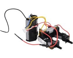 Draadloze stofzuigerbatterij - Oplaadbare accu - Huishoudelijk schoonmaken - Hoge capaciteit 3200mAh - 18V - Zwart