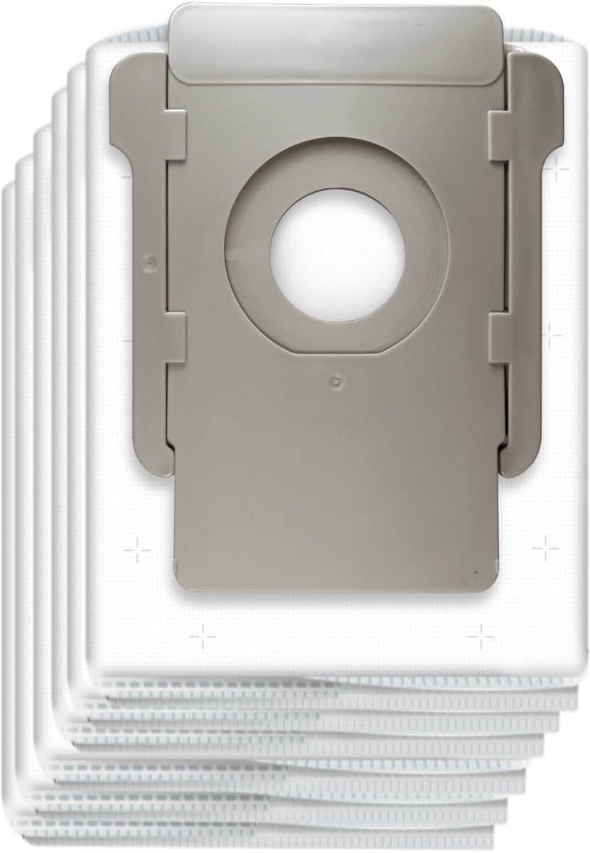 6x Dparts stofzakken geschikt voor iRobot Roomba I+ en J+ series - i3+ i4+ i5+ i6+ i7+ i8+ j7+ j9+ s9+ - Stofzuigerzakken voor Clean Base automatische vuilafvoer - 4626194 — afbeelding 1