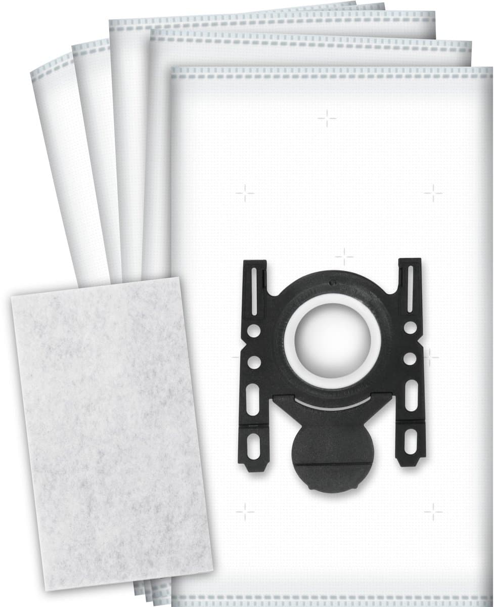 5x Dparts G-ALL stofzuigerzakken en 1 filter - geschikt voor Bosch Siemens - ProSilence - Move on - MoveOn - Ingenius - GL30 - Free e - Synchropower - nr. VZ41FGALL - BBZ41FGALL - BBZAFGALL - BBZ16GALL - SI52 — afbeelding 1