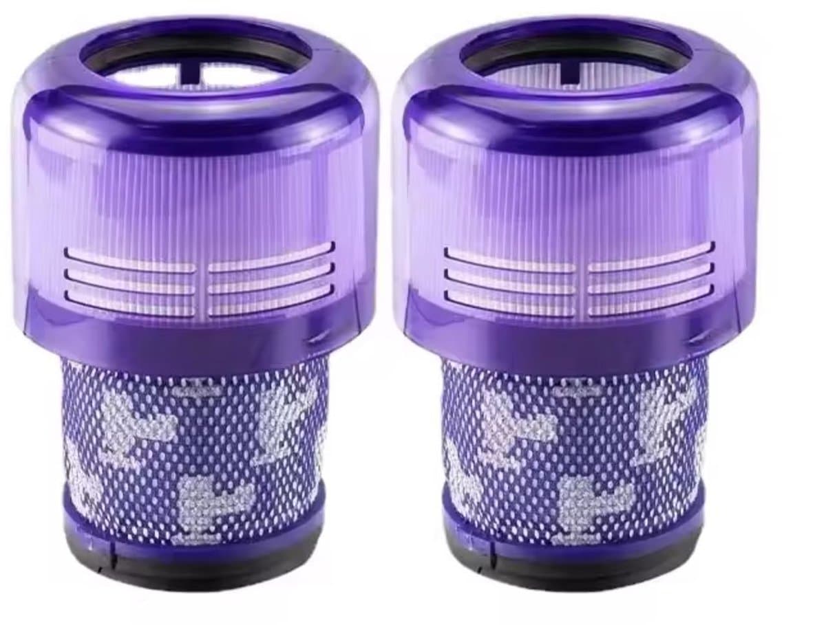 BukkitBow - Set van 2 HEPA Filters Geschikt voor Dyson V11/V15 - Wasbaar & Hoogwaardig - Geschikt voor Torque Drive, Absolute & Animal - Niet voor V12/Outsize — afbeelding 1