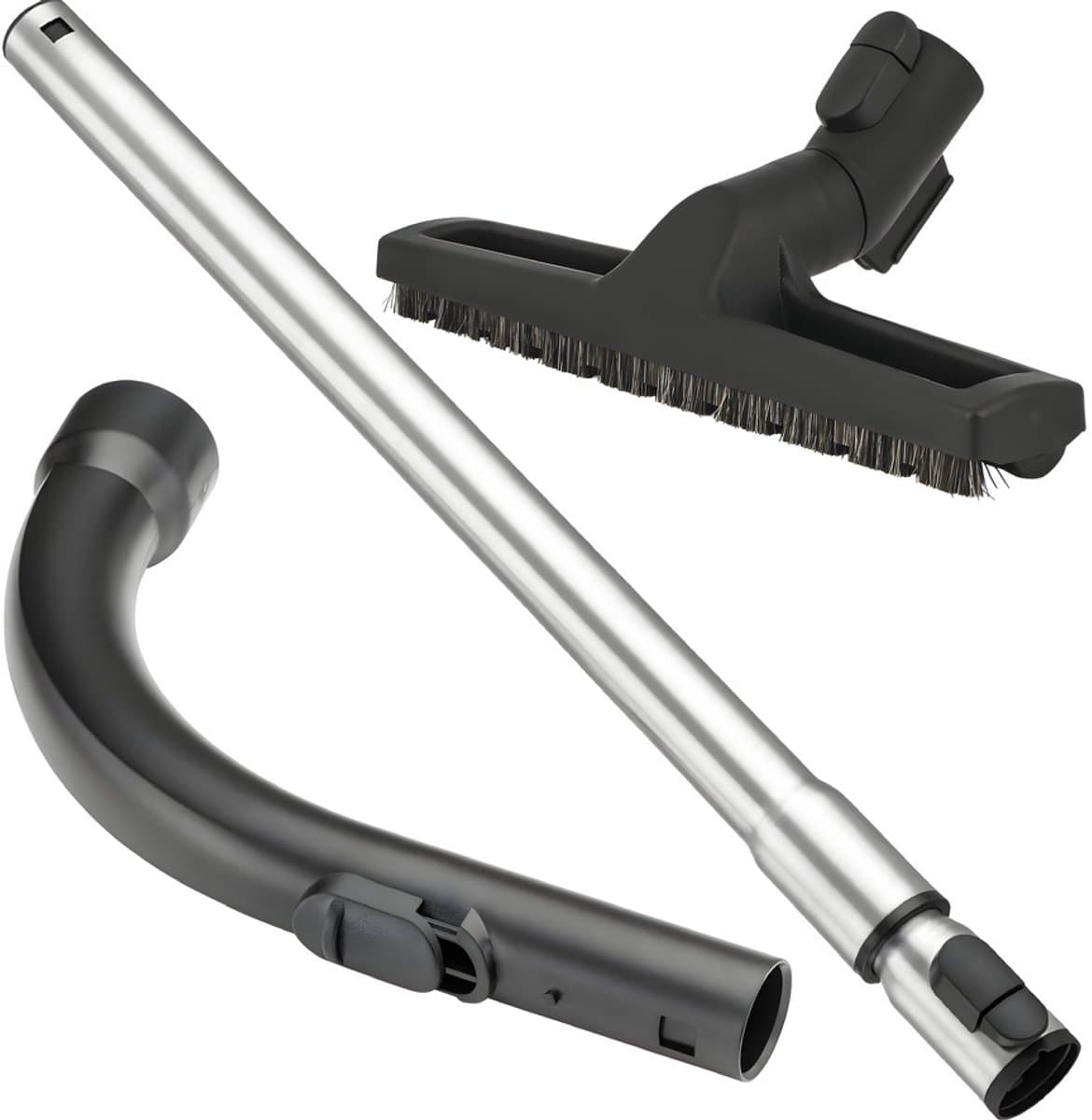DEGG - 3-Delige stofzuiger set - Geschikt voor Miele - Telescoopbuis + Parket zuigmond + Pistoolgreep - Geschikt voor alle Miele modellen - 35mm — afbeelding 1