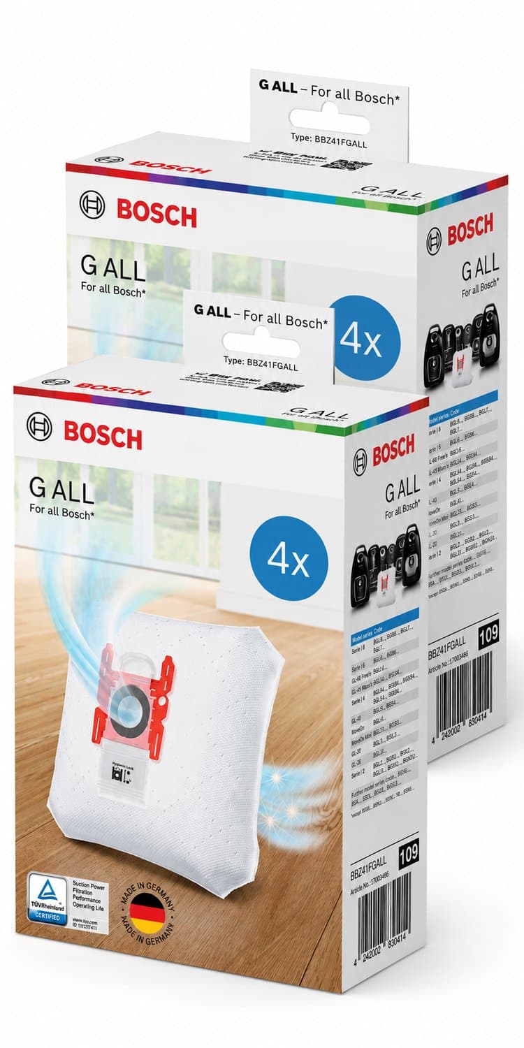 Bosch BBZ41FGALL - Stofzuigerzakken - 8 stuks — afbeelding 1