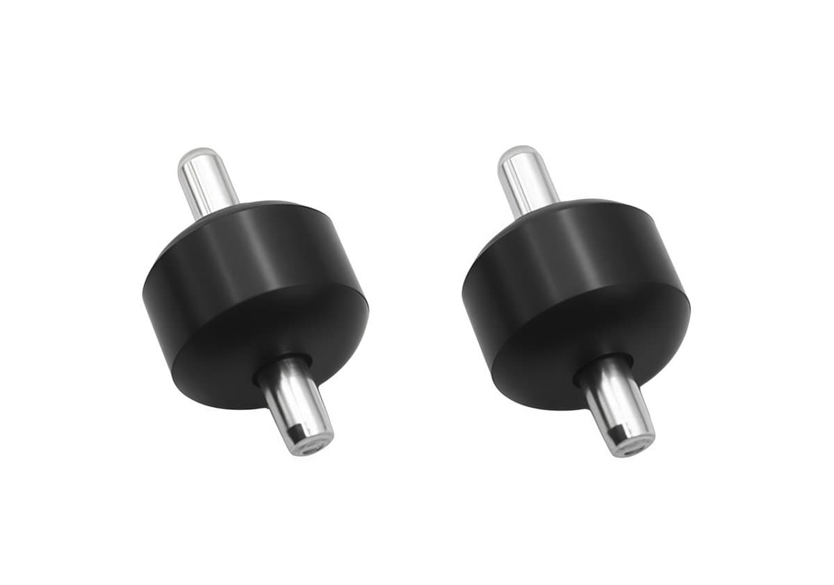 Assen en Rollen Hoofden - 2 Stuks - Stofzuiger Wieltje - Schacht Wielen Vervanging - Geschikt voor Dyson V6 V7 V8 V10 V11 V15 - Vervangbaar - Handig — afbeelding 1
