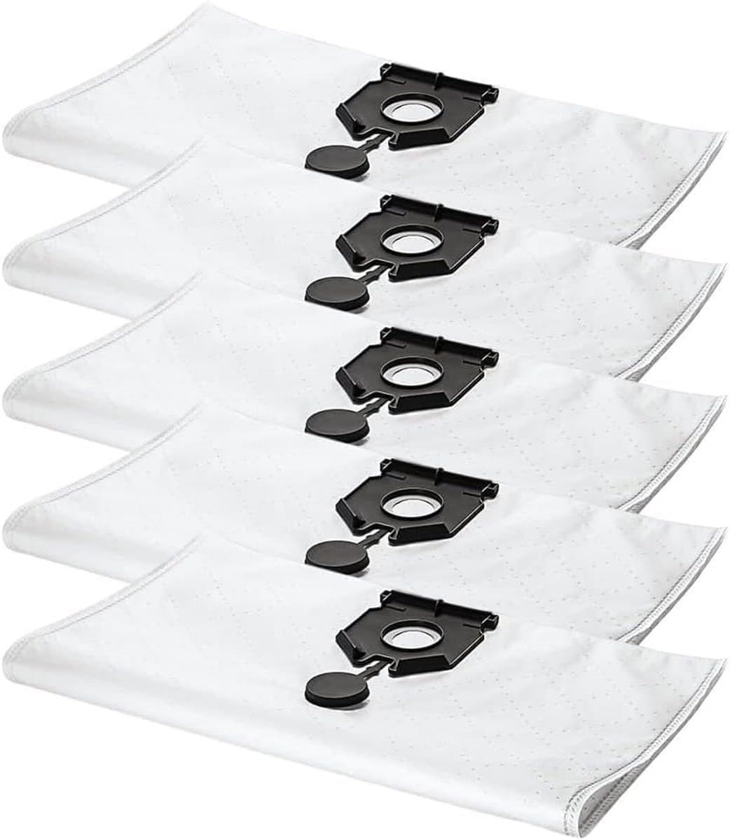 5 Pack Stofopvangzakken Past voor Karcher 2.889-154.0 NT 30/30 L 30L NT 30/ Ap Te L NT 30/ Ap L 30L EU2613 Stofzuiger Vervangende Onderdelen (10 PACK) — afbeelding 1