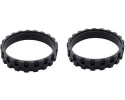 Vervangende rubberen bandenhoes voor iRobot Roomba (2-pack)