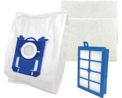 20 PARTS4® Stofzuigerzakken + HEPA & motorfilters geschikt voor AEG VX6 / VX7 / VX8 serie | Complete set met 20 stofzuigerzakken, HEPA H12 filter en 2 motorfilters