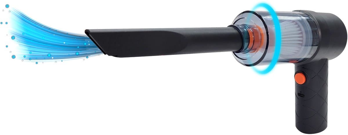 2-in-1 Snoerloze Handstofzuiger - Met Blaasfunctie - Compact — afbeelding 1