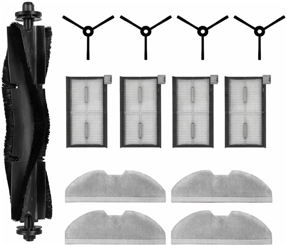 Propex geschikt voor Eufy X8 Pro serie Vervangingsset - Stofzuiger onderdelen — afbeelding 1