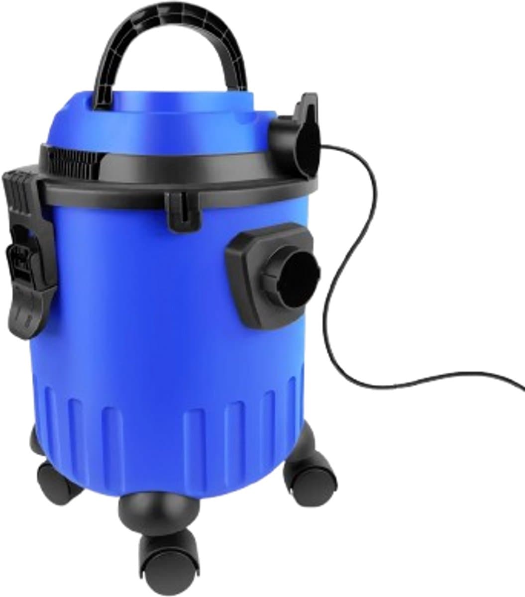 Velori Industriële Nat- en Droogstofzuiger 15L - Werkplaatsstofzuiger - Bouwstofzuiger - Zakloze Stofzuiger - 3-in-1 Blaasfunctie - 1200W - 19 kPa Zuigkracht - HEPA Filter — afbeelding 1