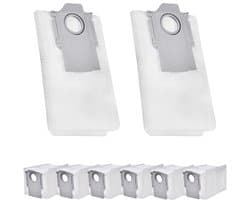 8 stofzuigerzakken – Accessoires voor robotstofzuigers – Filters – Voor Roborock Q Revo, Qrevo Slim, Qrevo Master, Q Revo Curv