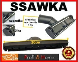 Parketborstel 35mm voor Karcher WD, Bosch, Parkside - 30cm breed