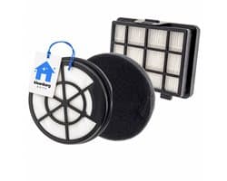 Kleanburg® - Geschikt voor Bosch Serie 2 (zonder zak) 3 delige Filter Set - Vervanger voor 17001740 en 12025213