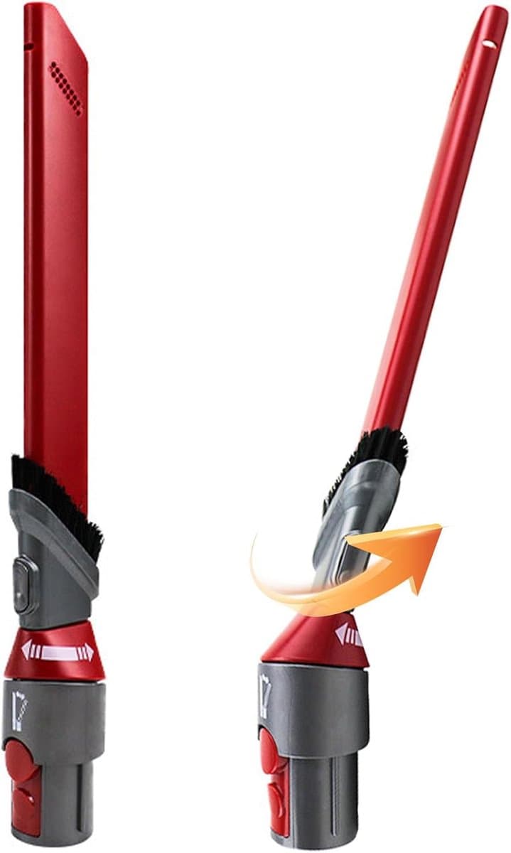 Spleetmondstuk geschikt voor Dyson V7 V8 V11 V10 V12 V15 met 22° draaihoek verstelbare borstelkop ultradun spleetmondstuk voor hoeken – nauwkeurige reiniging van moeilijk bereikbare plekken — afbeelding 1