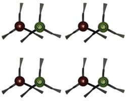 8 Stuks Zijborstels geschikt voor ECOVACS T8 AIVI/T8 MAX /N8 PRO - Stofzuigeronderdelen