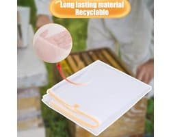 Honingfilterzak - 4 Stuks Fijnmazige Nylon Zeefzak 57,5 x 46 cm met Trekkoord - Herbruikbaar voor Bijenteelt en Notenmelk