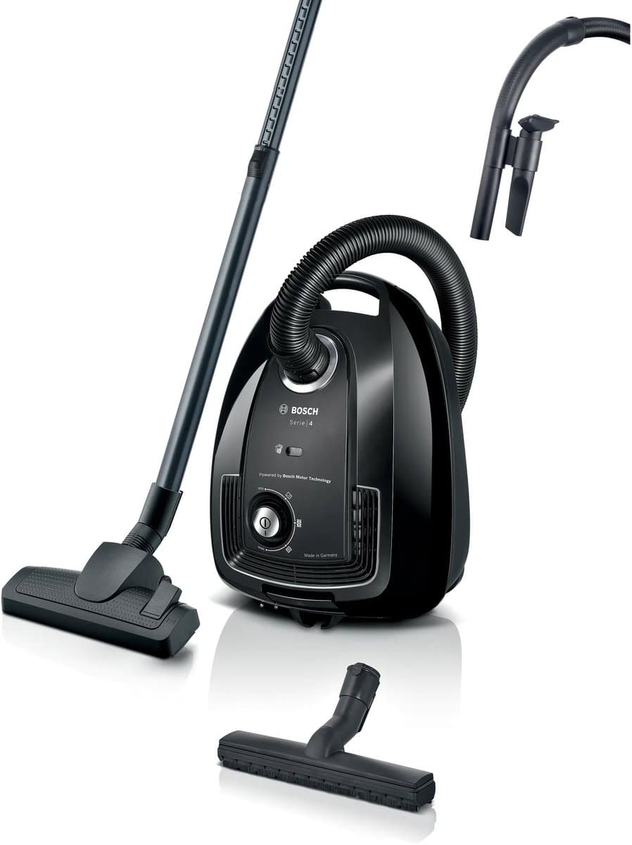 Bosch BGL38BA2H Serie 4 - Stofzuiger met zak - Zwart — afbeelding 1