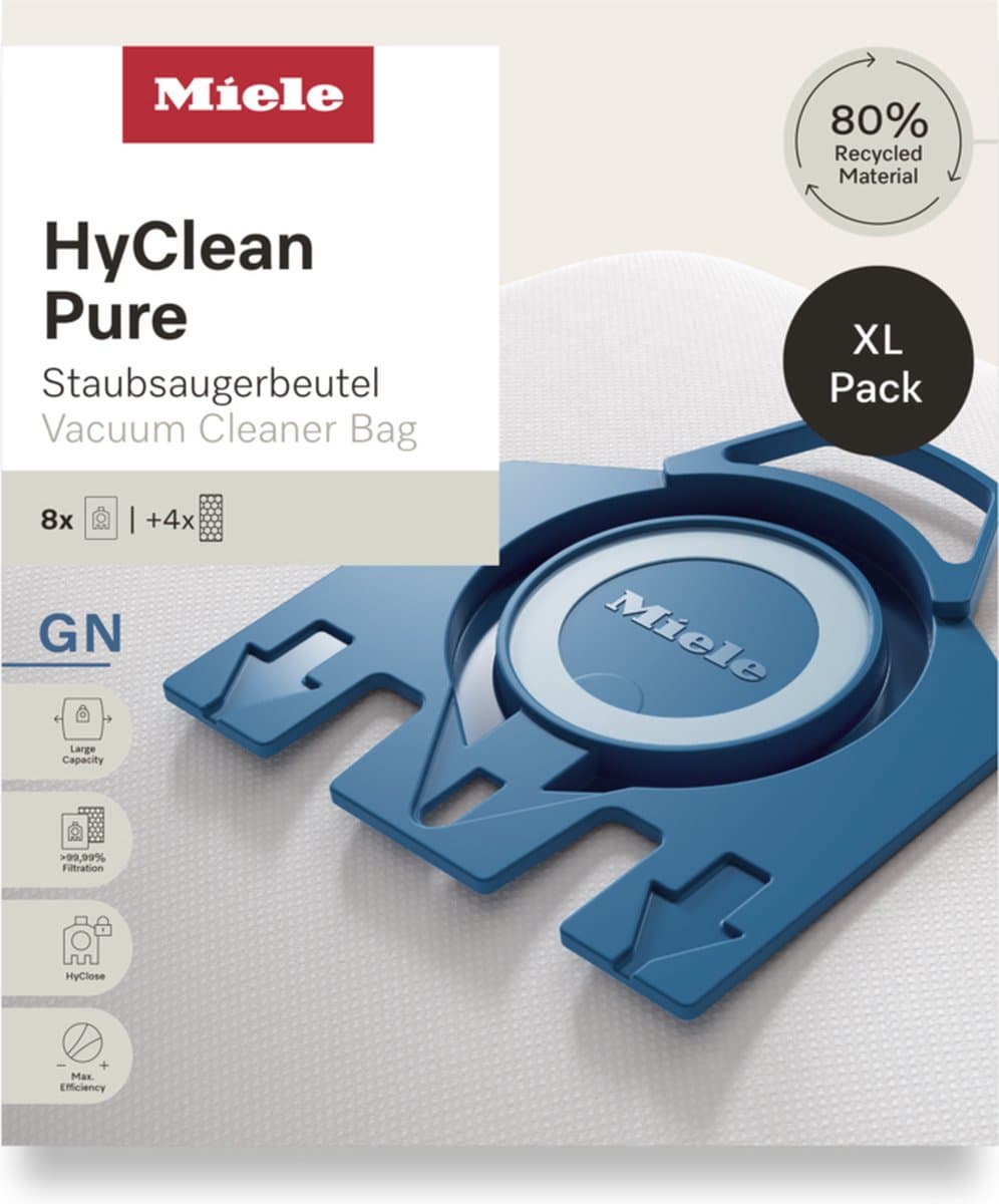 Miele GN HyClean Pure XL - Stofzuigerzakken - 8 stuks — afbeelding 1
