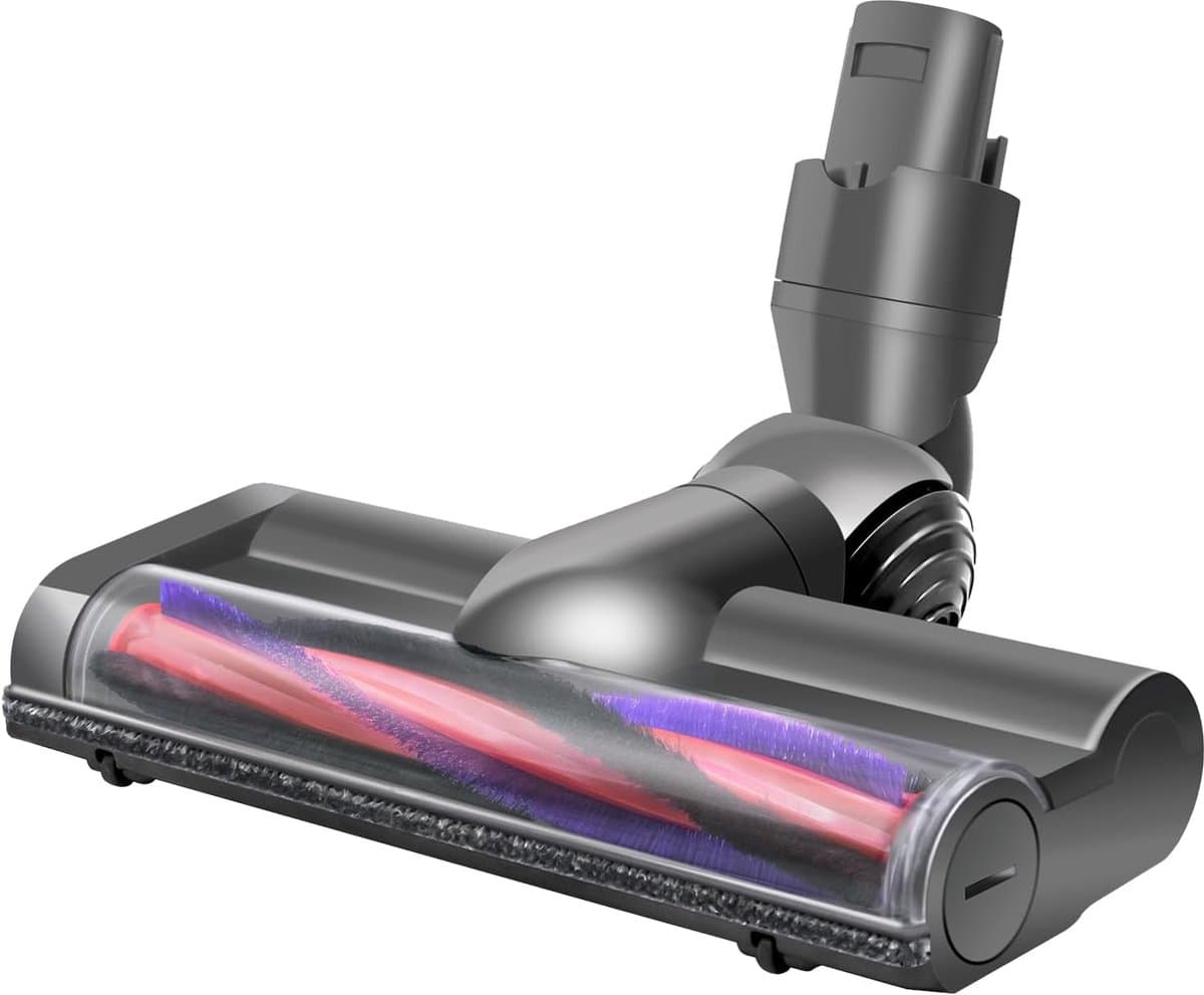 ZENC® Zuigmond Geschikt voor Dyson V6, DC58–DC74 & SV04–SV09 Steelstofzuiger - Vloerzuigmond - Mondstuk - Opzetstuk - Stofzuigeraccessoires - Grijs — afbeelding 1