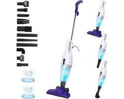Lichtgewicht Stofzuiger - Handstofzuiger - Snel Huis Schoonmaken - 11-in-1 Multifunctioneel - 15 kPa Zuigkracht - Violet