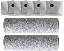Stofzuiger Accessoires - Reserveonderdelen Set - Robot Schoonmaken - Actieve Koolstof Absorptie - 4 Zakken 2 Borstels - Zoals Afgebeeld