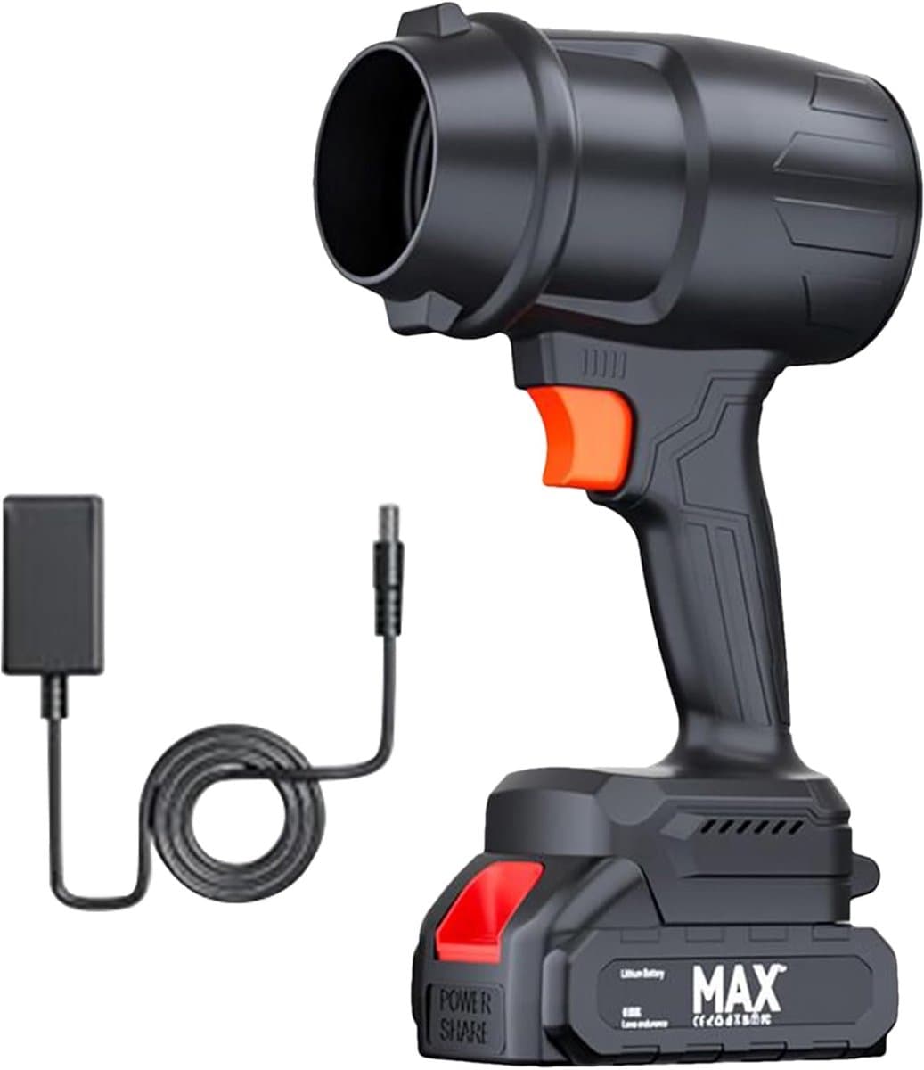 Draadloze Luchtblazer - Stofblazer Draagbaar - Efficiënt Reinigen - Ergonomisch Handvat - 770 g - Enkel kenmerk — afbeelding 1