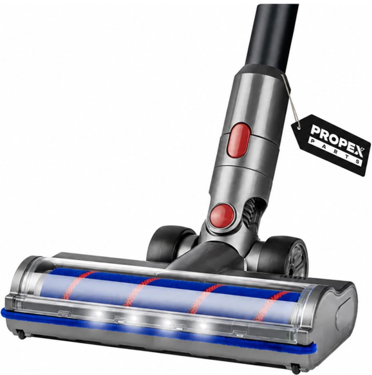 Propex geschikt voor Dyson V7/V8/V10/V11/V15 972182-03 turbozuigmond met zachte borstel en LED Ø32 mm — afbeelding 1