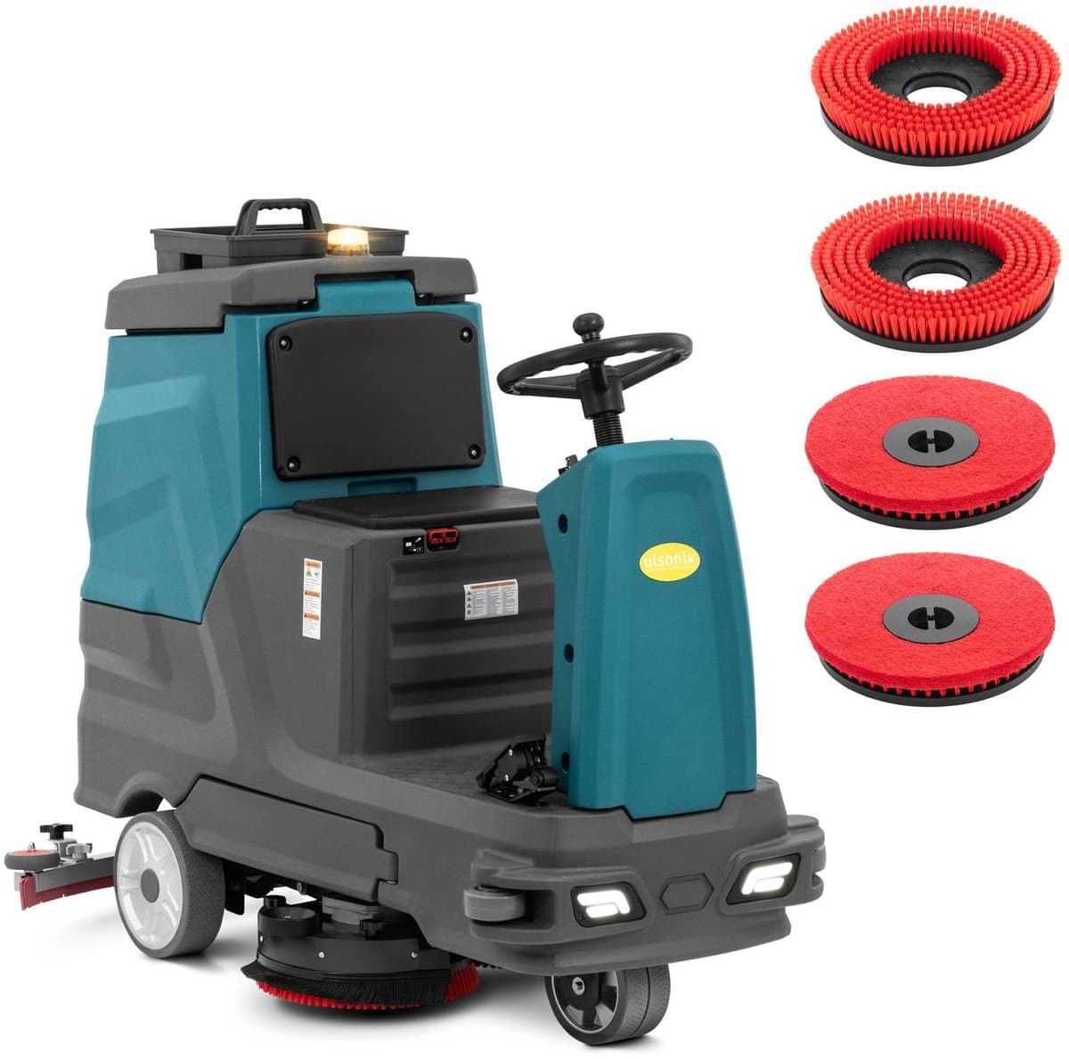 Vloerreinigingsmachine - 96 cm - 5200 m²/u - ulsonix — afbeelding 1