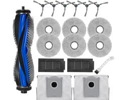 18-delige Accessoirekit Geschikt voor Ecovacs Deebot T50 Pro Omni/T50 Max Pro Omni/T50 Omni Stofzuigerrobots