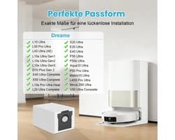 Dailygoods- Stofzuigerzakken 14 Stuks - Compatibel met Dreame L10s Ultra - Perfecte Pasvorm - Betrouwbare Afdichting - Hoogwaardige Zakken - Stofzuigerfilters