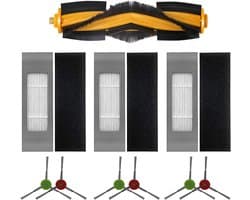 EGoods - Accessoireset voor robotstofzuiger : stofzuigerborstels, filters en zijborstels