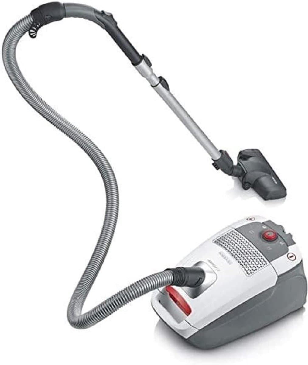 Vloerstofzuiger met Zak - Cilinderstofzuiger Stille Stofzuiger - Grondige Huisreiniging - HEPA-13 Filter 360° Wielen - 4 Liter 850W — afbeelding 1