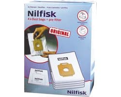 Nilfisk Stofzuigerzakken voor Extreme en King series - 4 Stuks