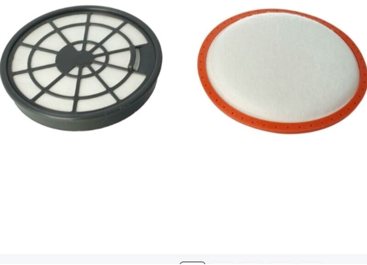 Filterset geschikt voor Dirt Devil Pick Up Power Pet, Ultima en Ultima Power Parquet stofzuigers - 2 vervangingsfilters — afbeelding 1