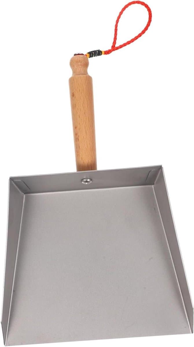 Mini Stofblik - Keuken Stoffer - Kleine Ruimtes Reinigen - Roestvrij Staal - 22 x 14 cm - Zilver — afbeelding 1