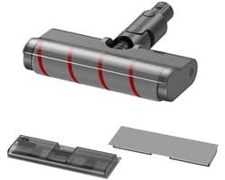 Dreame T20 Accessoires: Dweilborstel, Watertank & Dweildoek