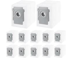 12 stuks stofzuigerzakken - Voor iRobot Roomba i3 i3+, i4 i4+, i5 i5+, i6 i6+, i7 i7+, i8 i8+, j5 j5+, j6 j6+, j7 j7+, j8 j8+, j9 j9+, s9 s9+, 104 105 405 504 505 705, 10 Max-Essential Robot Vacuum