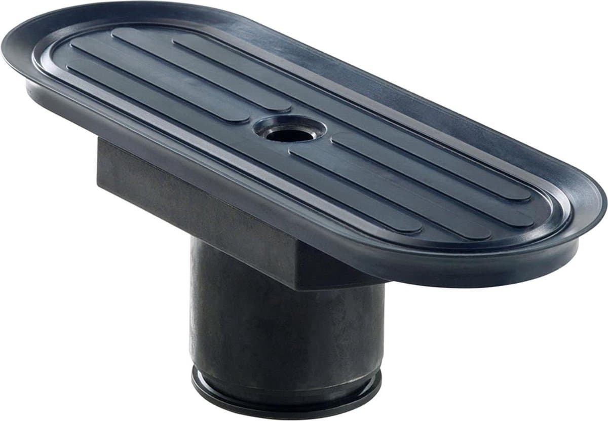 Vacuümplaat - Vacuüm schijf - Stofafzuiging - Systeem compatibel - 215 mm - Zwart — afbeelding 1