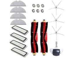 Store_9 - Stofzuigeronderdelen - Set voor Xiaomi Roborock - Complete set met filters en borstels - Geschikt voor S5 Max S6 maxV - Inclusief extra a...