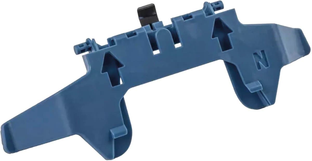 Multaparts® stofzuigerzakhouder geschikt voor Miele stofzuigers | O.a. geschikt voor Miele Complete C3, Miele S8 en meer (lees productinformatie) | Afmetingen: 205 x 40 x 80 mm | Alternatief voor 7793096 — afbeelding 1