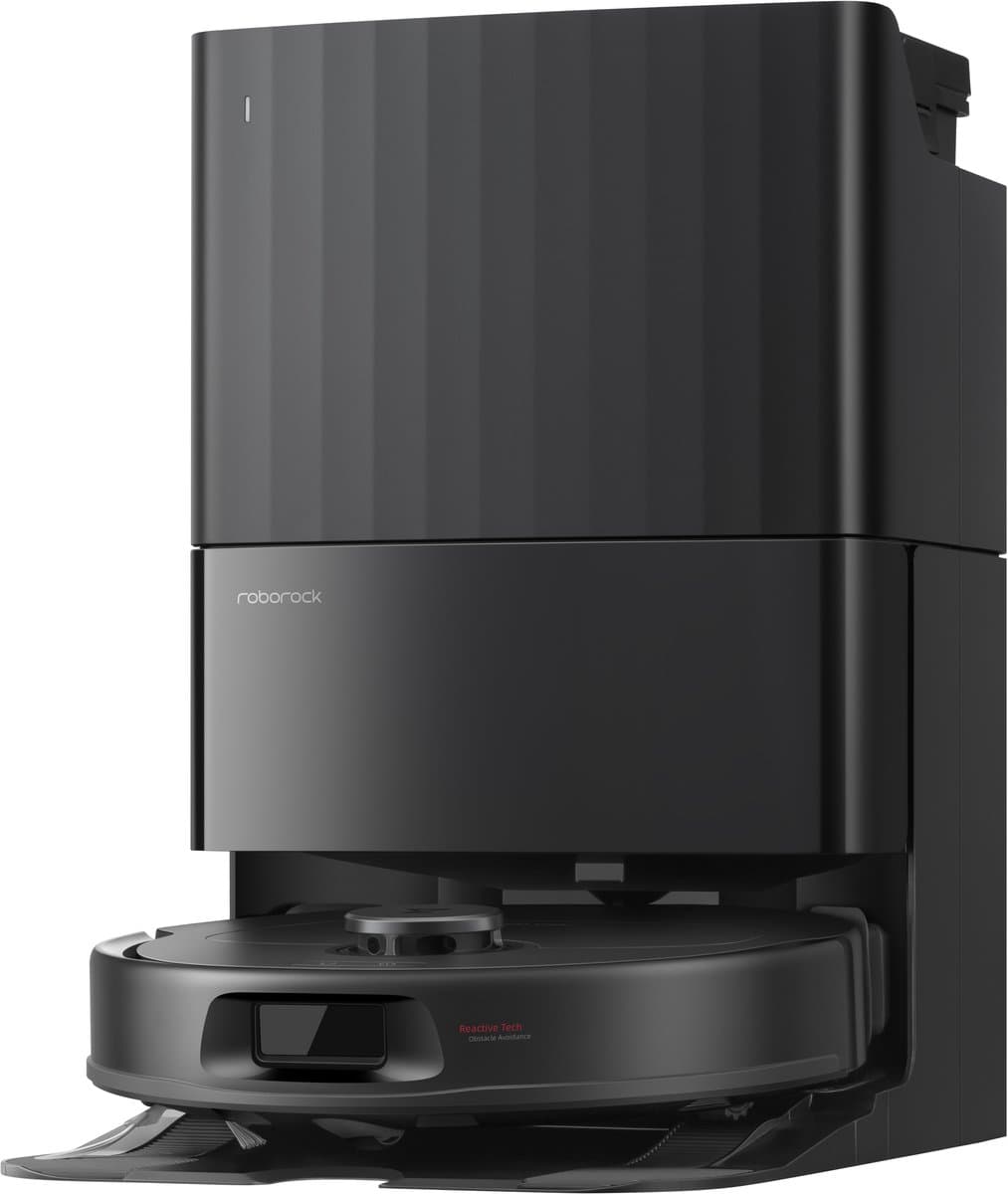 Roborock Qrevo S5V Robotstofzuiger -met afneembare basis-12000Pa-dubbele anti-verstrengelingsfunctie-Mop lift-Reactief obstakel vermijden-warmelucht-droging - automatische dweilreiniging S7 Pro Ultra/Qrevo upgrade(Qrevo 5AE) — afbeelding 1