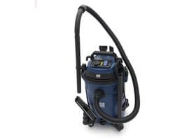 HBM bouwstofzuiger nat/droog PP 1200W 25L 16 kPa stopcontact op machine 32 mm