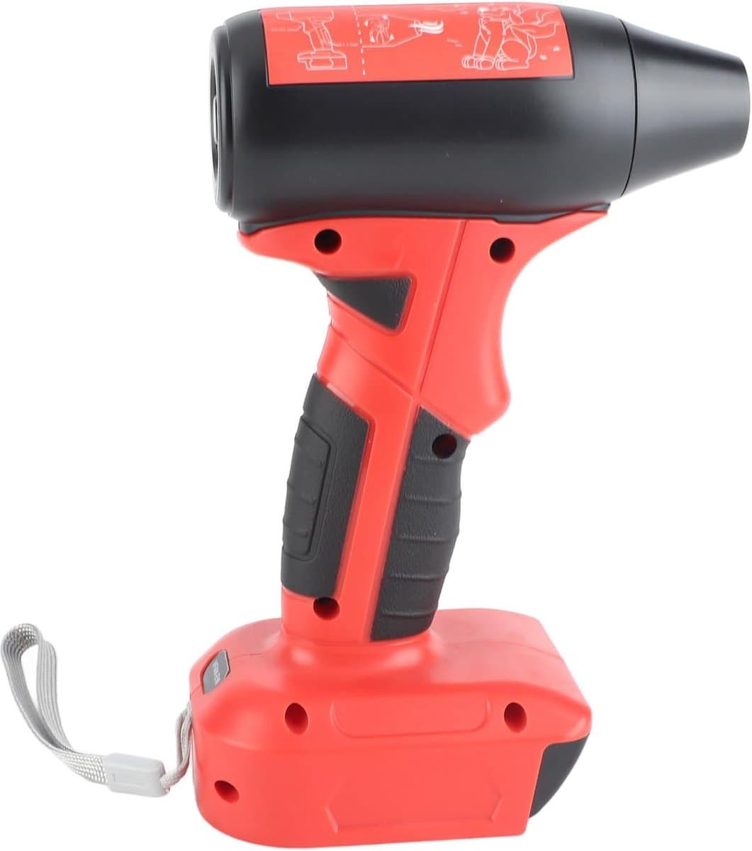 Compacte Draadloze Ventilator - Turboblower - Stof Verwijderen - 4 Snelheden Instelbaar - 130.000 Rpm - Zwart — afbeelding 1