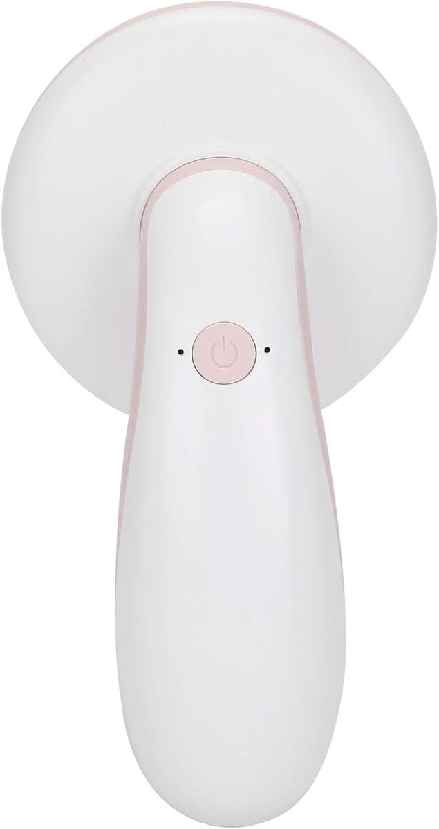 Draagbare reiniger - Mini stofzuiger - Bureau schoonmaken - Oplaadbaar via USB - 16 cm - Roze — afbeelding 1