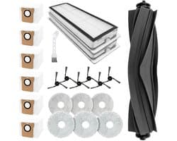 Allecto Plus - Accessoireset voor Robotstofzuigers | Borstel, doekjes, stofzakken, filters en zijborstels