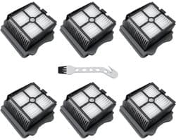 6 stuks - Vervangingsfilters voor stofzuigers - geschikt voor Tineco iFloor 3 - Floor One S3 - iFloor 3 Breeze Complete - Floor One S3 Breeze draadloze nat- en droogstofzuiger - met reinigingsborstel
